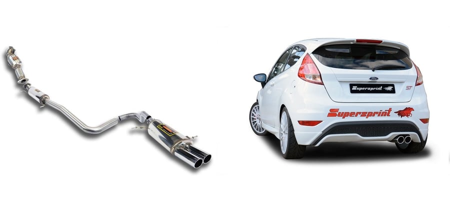 Supersprint Downpipe mit Sportkatalysator 826121